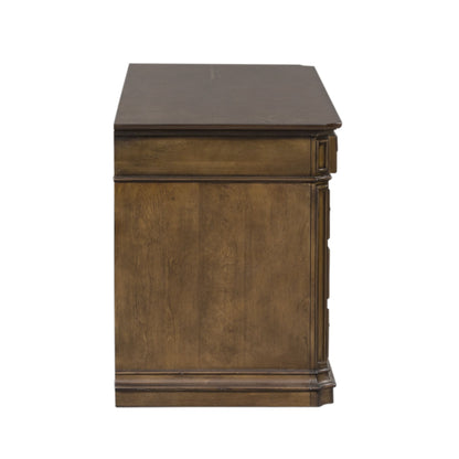 Amelia - Jr Executive Credenza Top - Antique Toffee