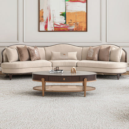 Camellia Field - Living Room Table With Drawer
