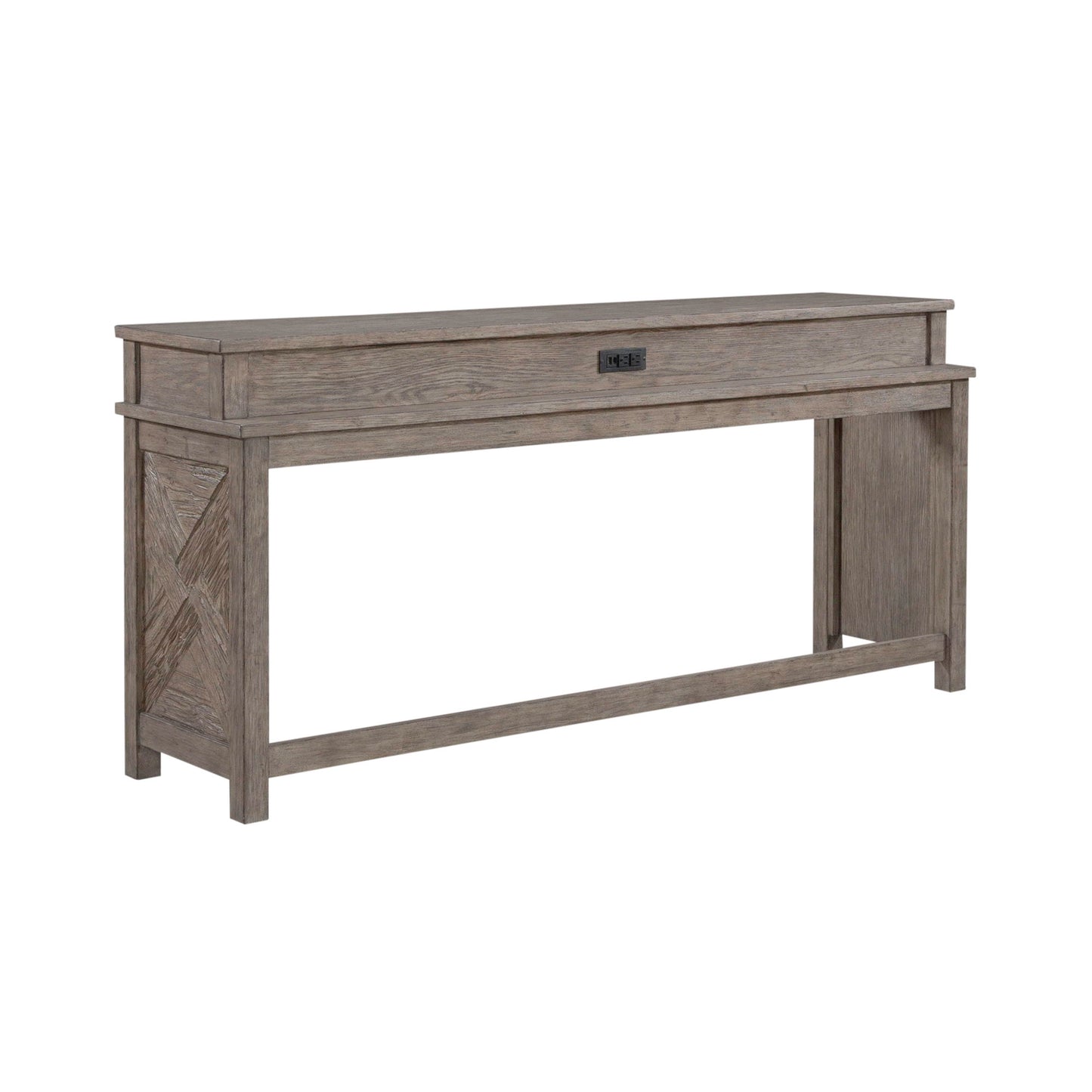 Skyview Lodge - Console Bar Table - Cobblestone