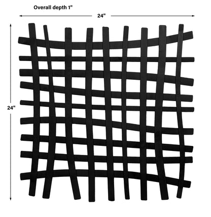 Gridlines - Iron Wall Decor