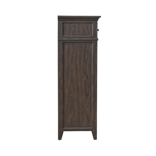 Paradise Valley - 5 Drawer Chest - Saddle Brown