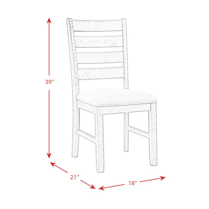 Brock - 7 Piece Dining Set (Table And Six Chairs) - Walnut
