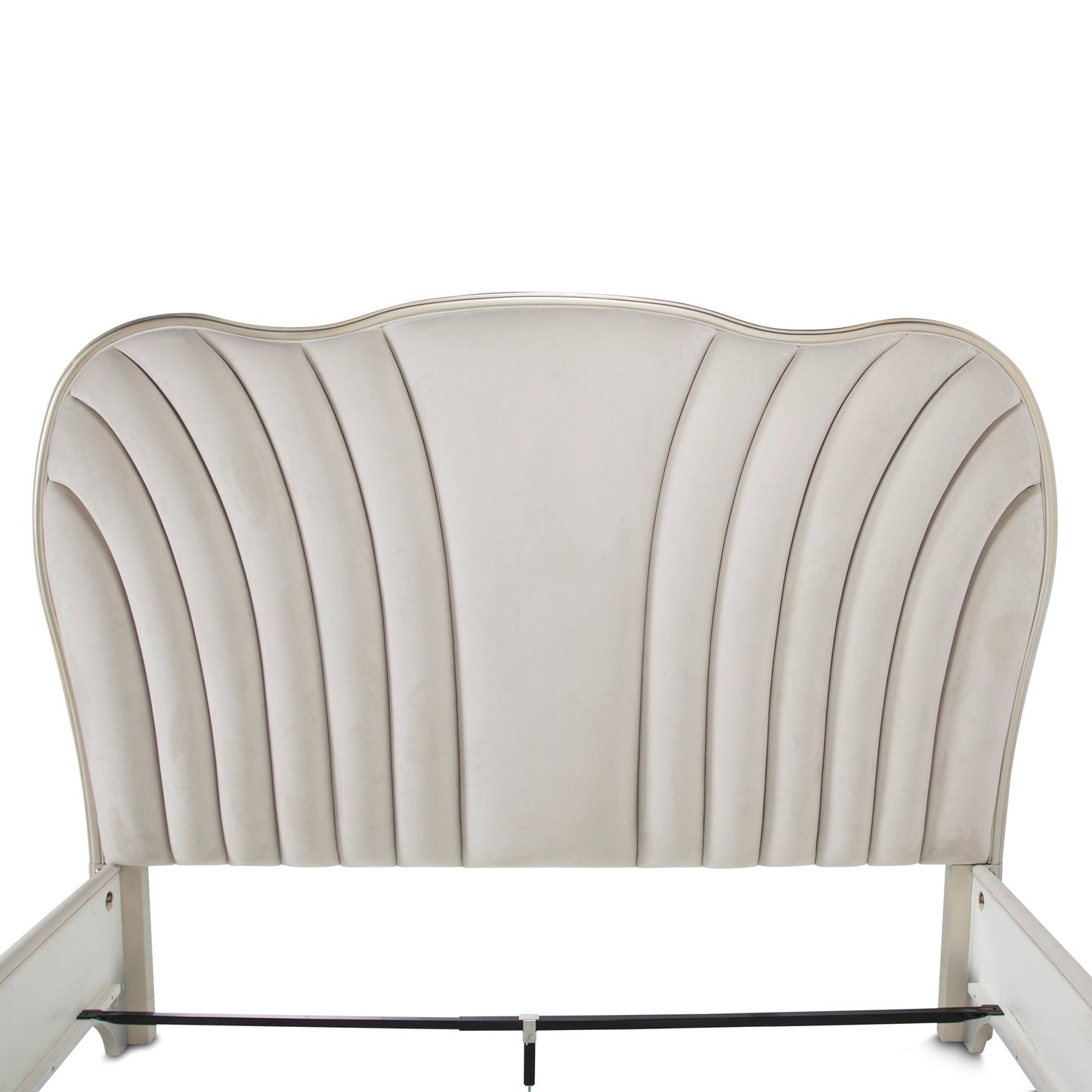 London Place - Velvet Panel Bed