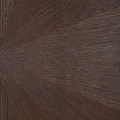 West Kensington - Oval Dining Table - Medium Espresso