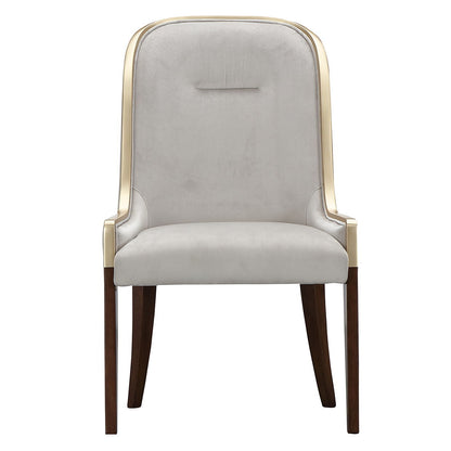 Houston - Dining Side Chair (Set of 2) - Porcini / Walnut