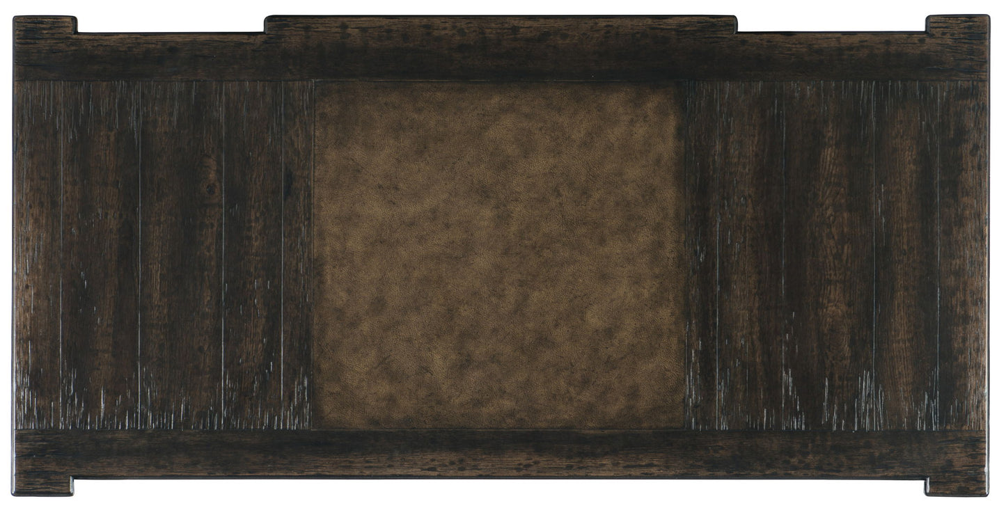 La Grange - San Felipe Executive Desk - Dark Brown
