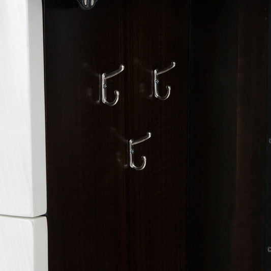 Paris Chic - 6-Drawer Chest - Espresso Brown