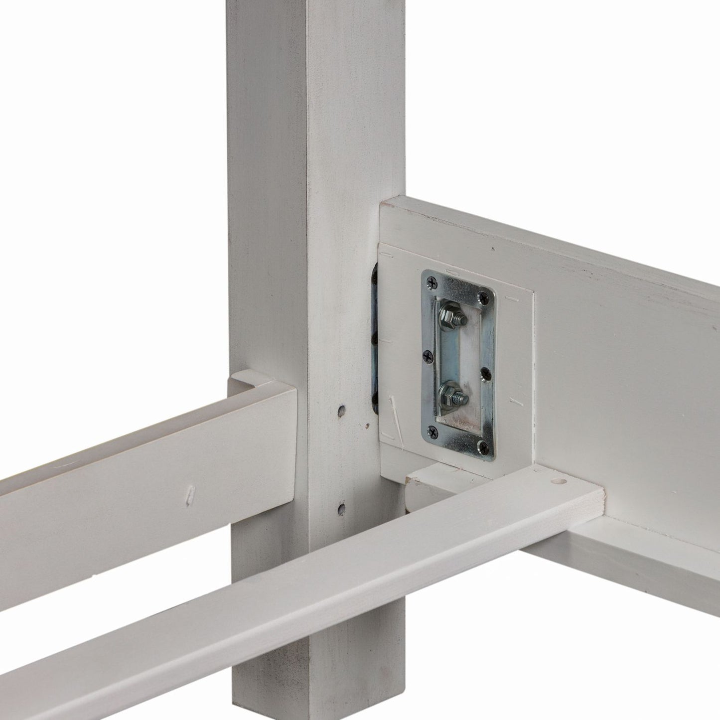 Abbey Park - California King Panel Bed Rails - Antique White