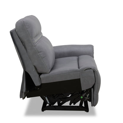 Cooper - R Arm Recliner P3 & ZG - Blue Gray