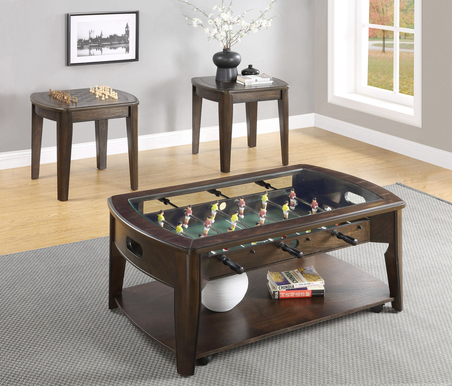 Diletta - Game End Table - Brown