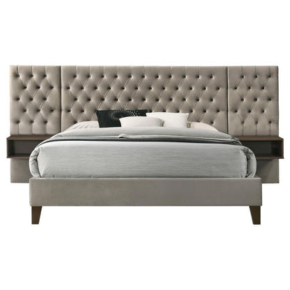 Marley - Upholstered Wall Panel Bed