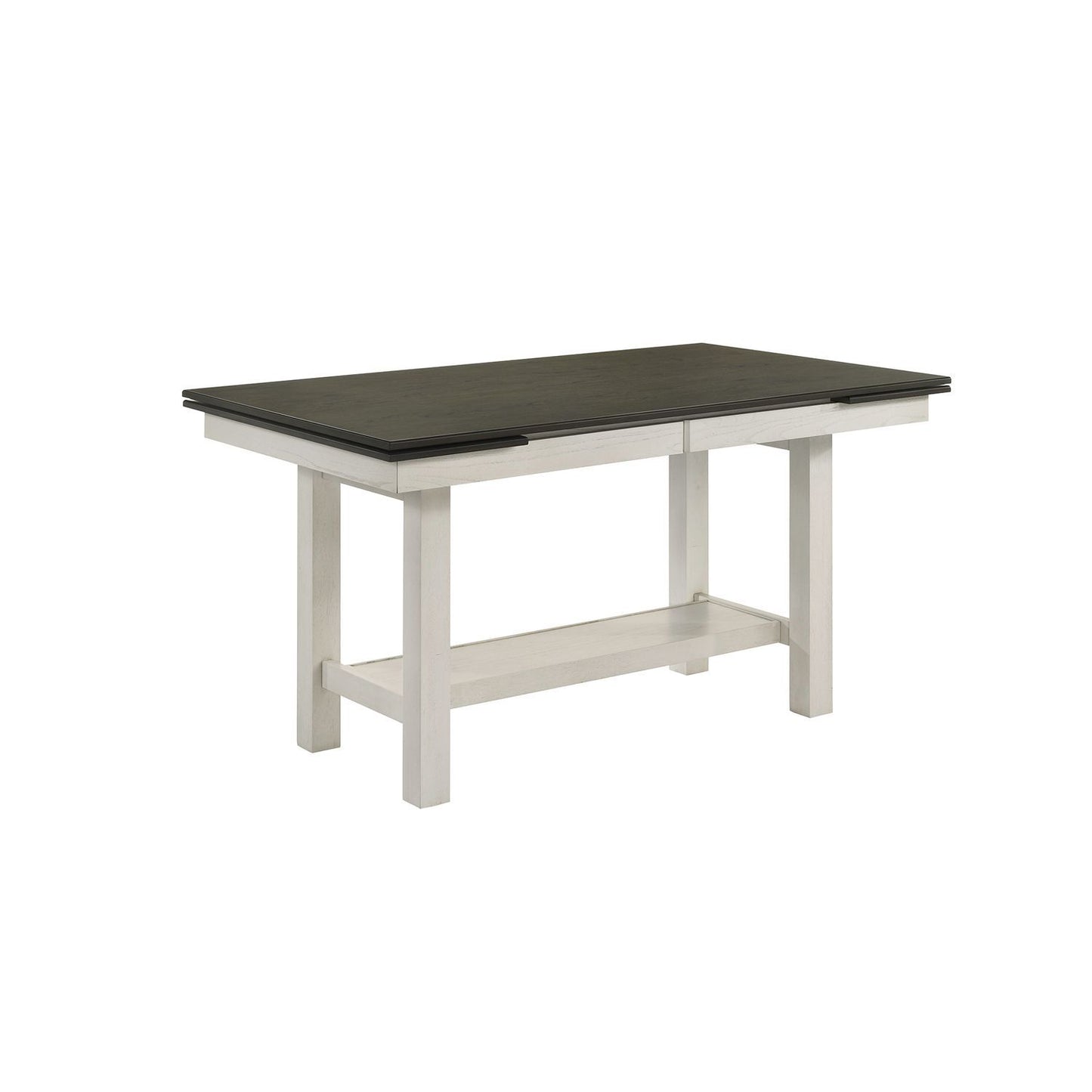 Brook Bay - Gathering Trestle Table Base - Textured White / Carbon Gray