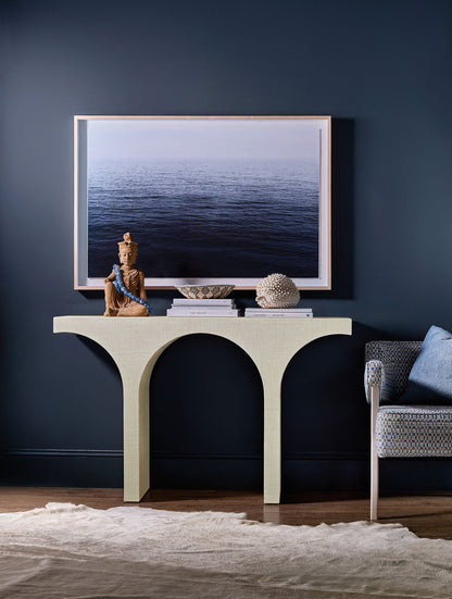 Commerce And Market - Archer Console Table - White
