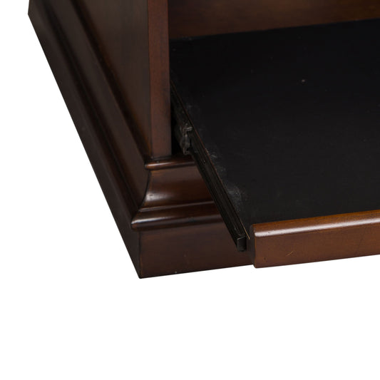 Brayton Manor - Jr Executive Credenza Base - Cognac