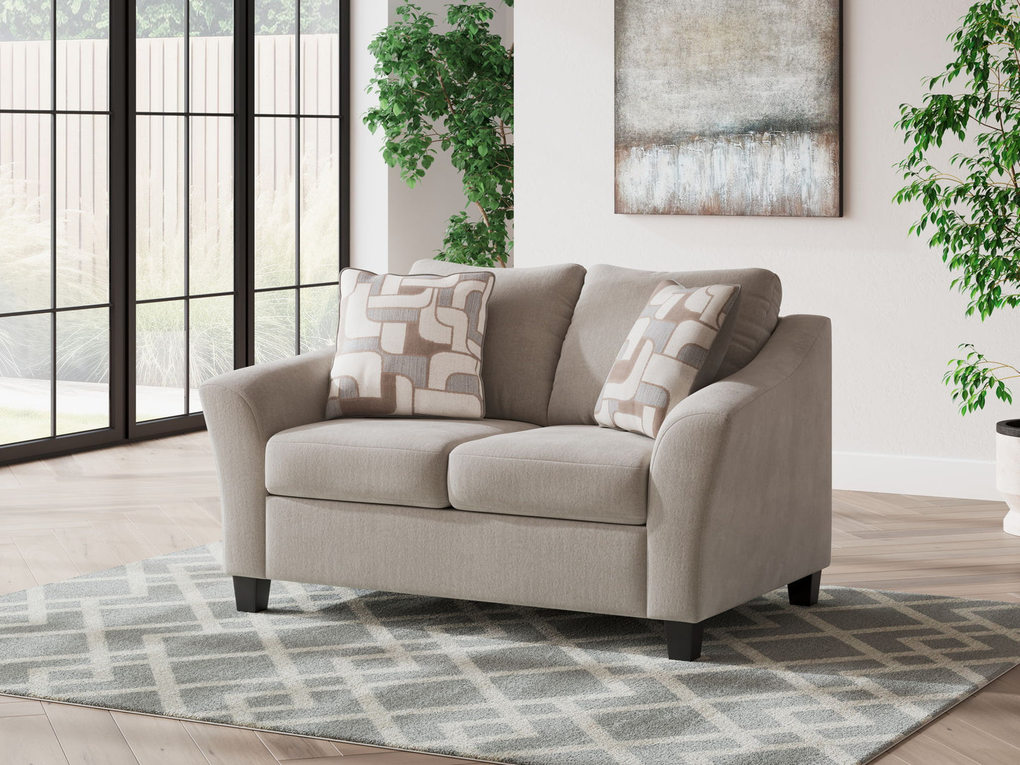 Willarae - 2 Pc. - Sofa, Loveseat - Taupe