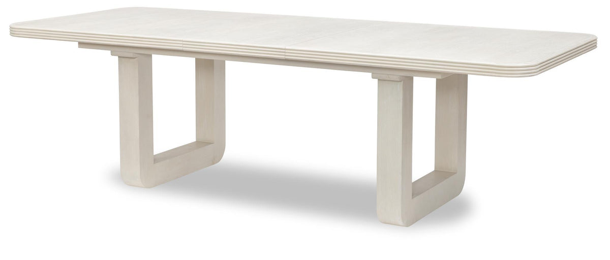Maren - Double Pedestal Dining Table With Leaf