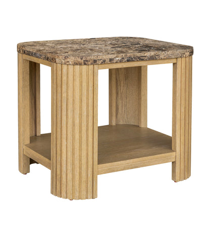 Arlo - End Table - Pale Oak