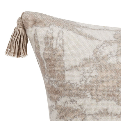 Stonework - 22" x 22" Pillow - Natural