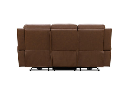 Pierce - Power Sofa With Power Recline, Power Headrest (Drop Down Table With Two Cup Holders)-Zero Gravity, Lumbar