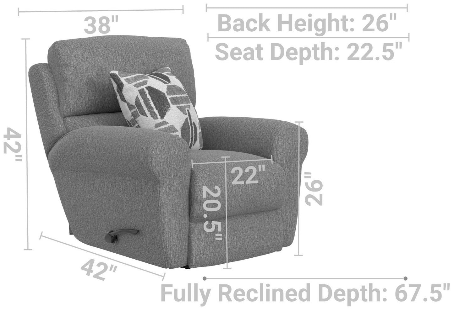 Kellen - Fabric Recliner