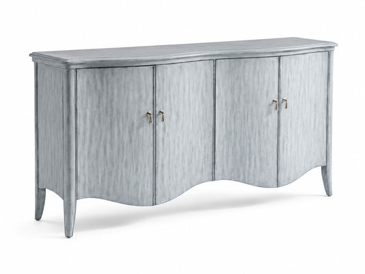 Bauer - Four Door Cabinet - Silver
