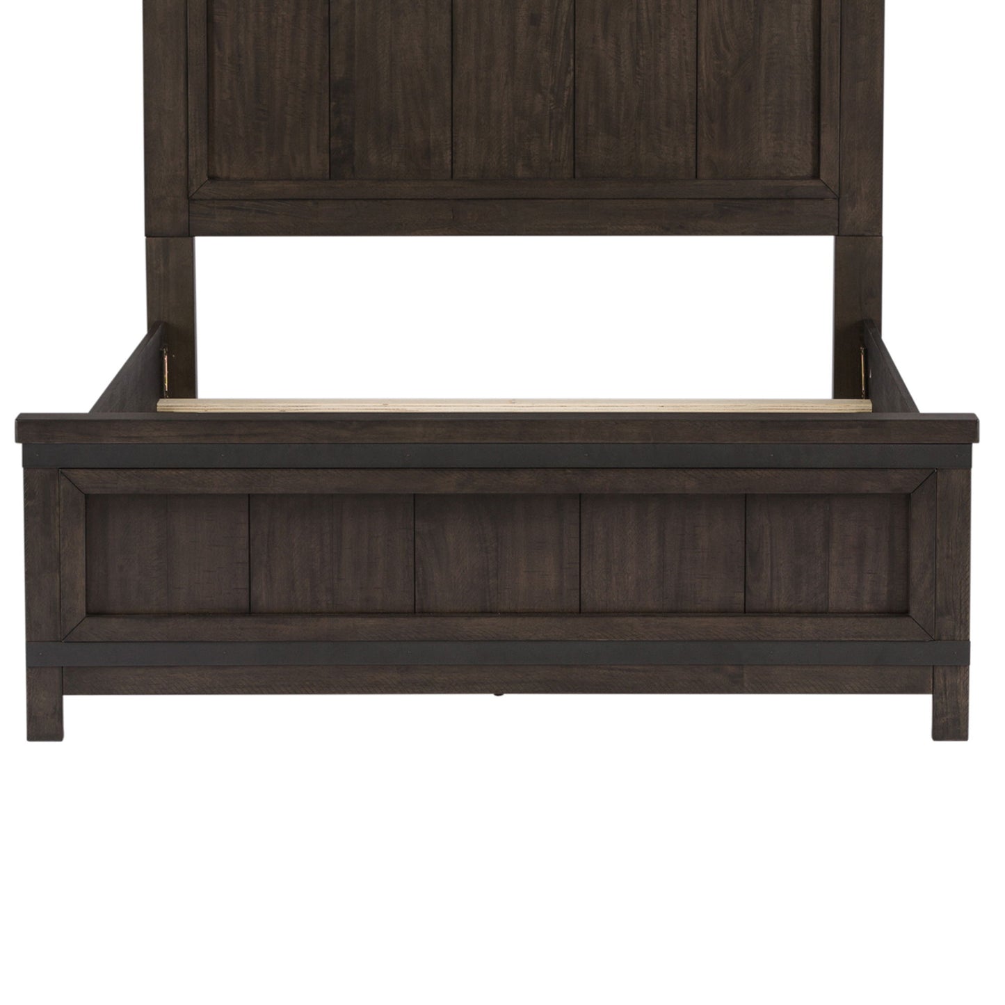 Thornwood Hills - Full Panel Footboard - Rock Beaten Brown
