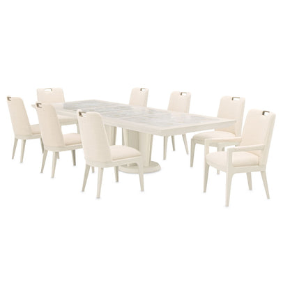 Scotts Square - Chaise - Cornsilk / Light Champagne
