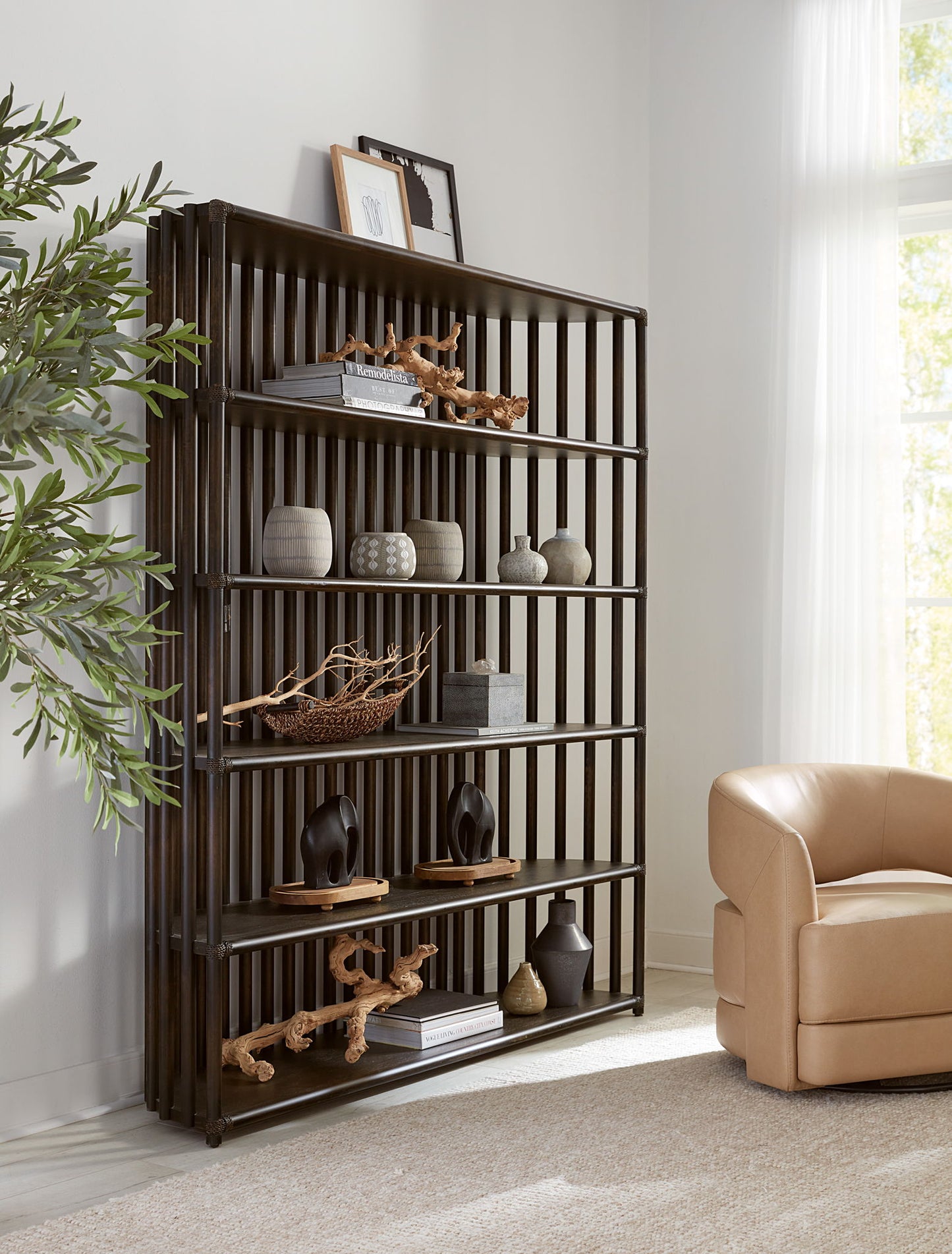 Retreat - Slatted Bookcase