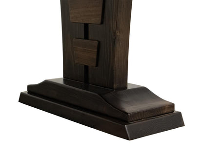 Forge - Rectangular Dining Table (Live Edge) - Brown