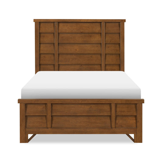 Lake House - Horizontal Slat Panel Bed