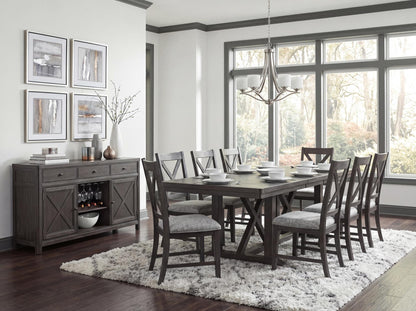Briarwood - X-Back Side Chair (Set of 2) - Sable