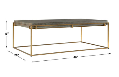 Surround - Sark Coffee Table - Walnut