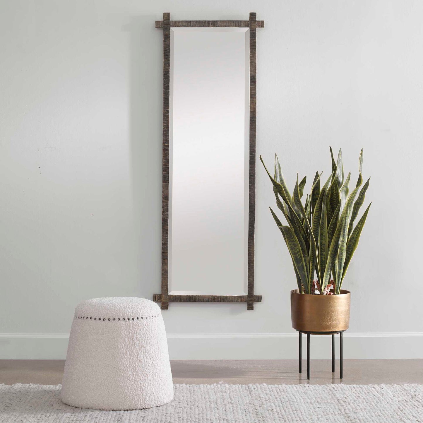 Fasita - Brass Planter (Set of 2) - Green