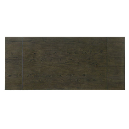Brook Bay - Gathering Trestle Table Top - Textured White / Carbon Gray