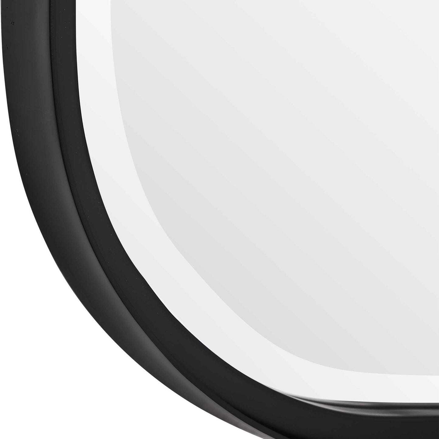 Concord - Tall Iron Mirror - Black