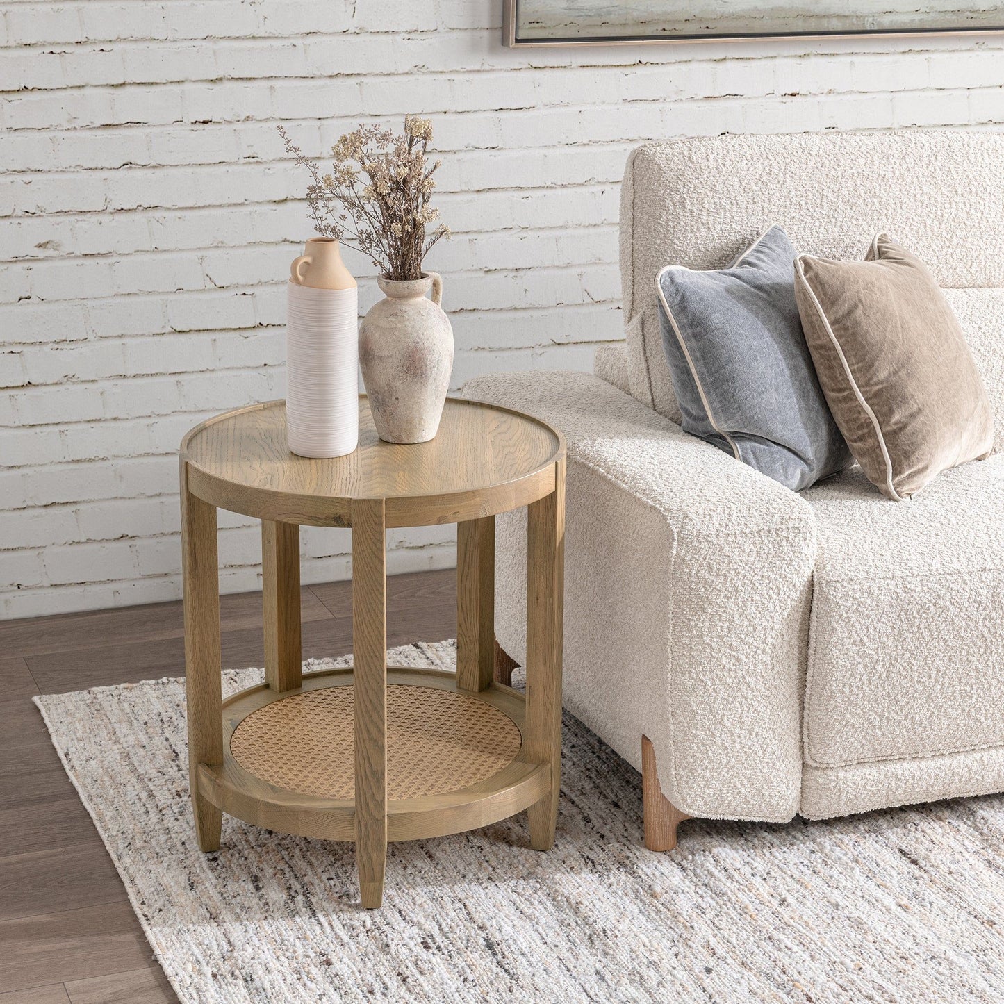Devin - Solid Wood Round Table