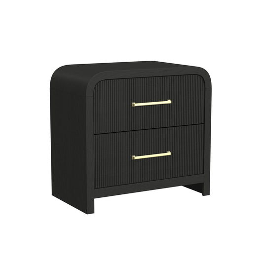 Ridgemont - 2-Drawer Nightstand With USB