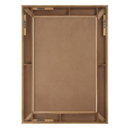 Bungalow - Grass Cloth Mirror - Light Brown