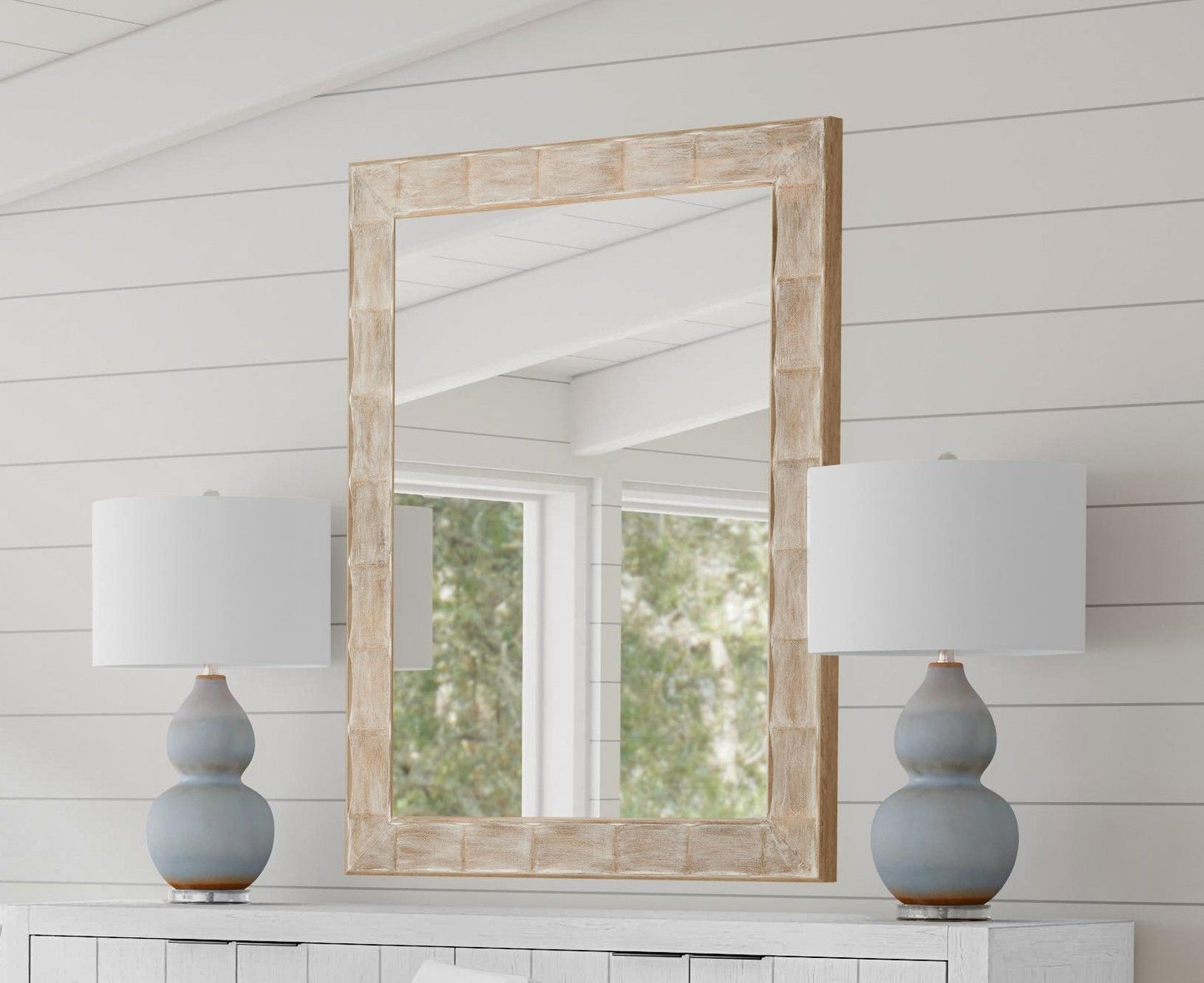 Guyton - Wall Mirror - Beige