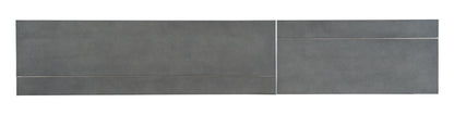 Chapman - Mixed Media Console Table - Pearl Silver