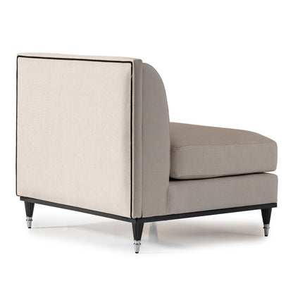 La Francaise - Armless Accent Chair