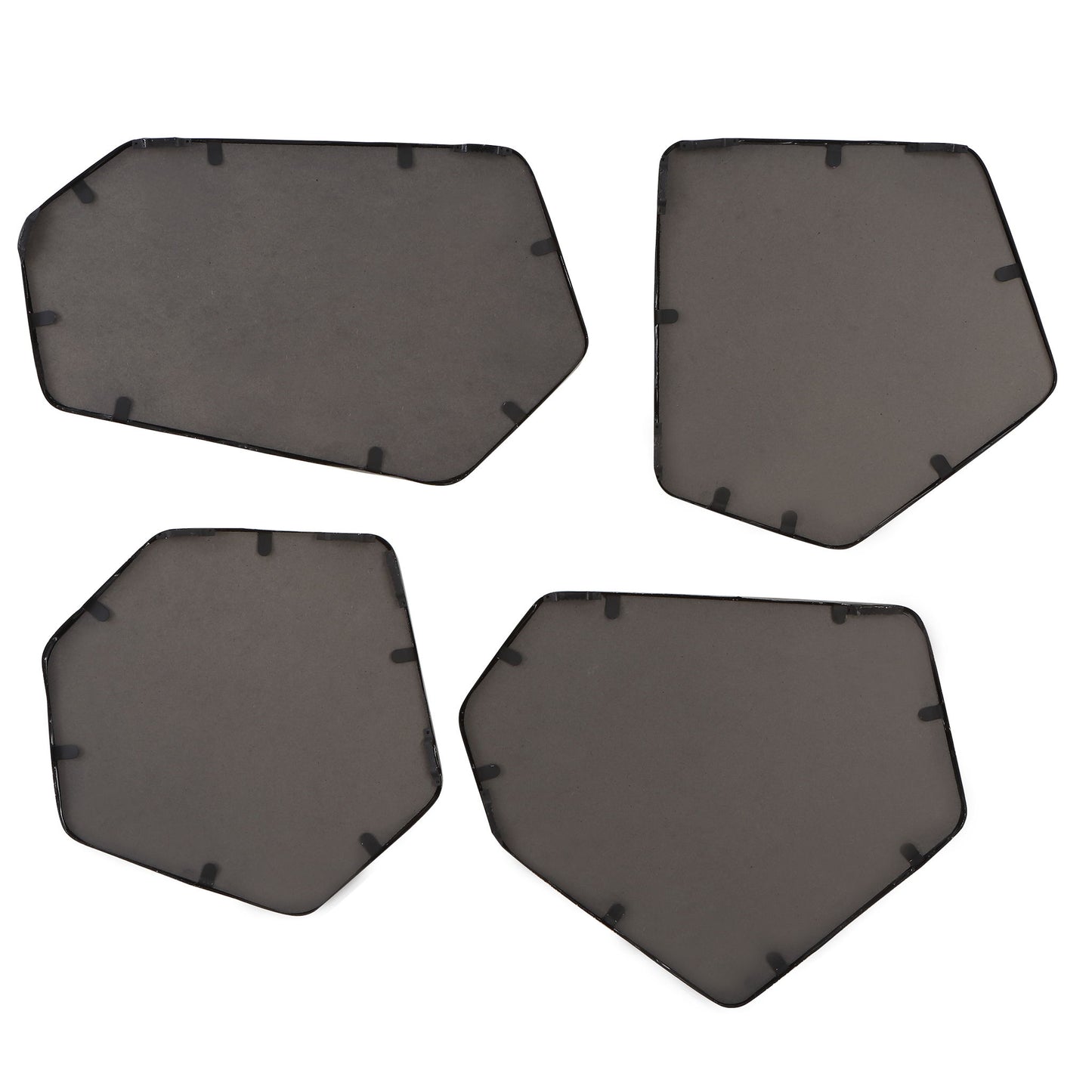 Linneah - Mirrors (Set of 4) - Black