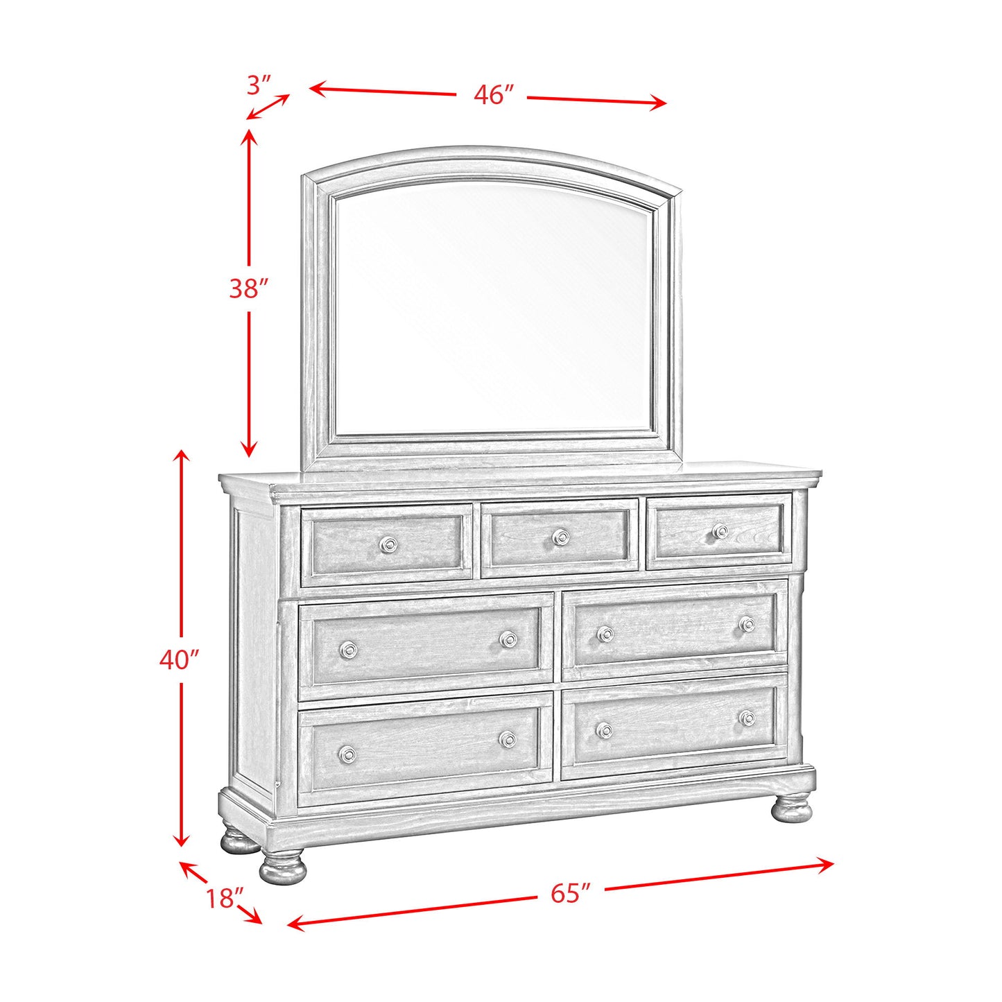 Kingston - Dresser