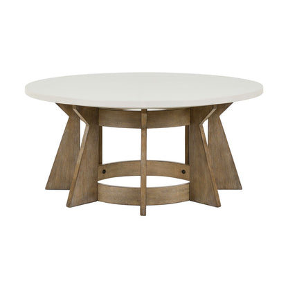 Berkley Square - Round Cocktail Table - Brown