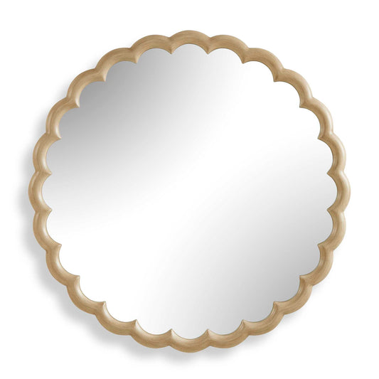 Cerrito - Round Mirror - Burnished Ivory