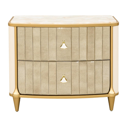 Scotts Square - Nightstand - Light Champagne
