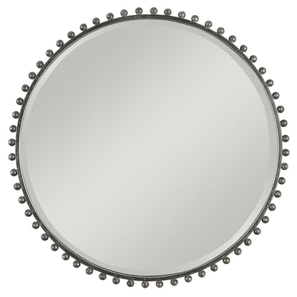 Taza - Round Iron Mirror