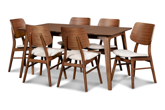 Oscar - Rectangle Table - Walnut