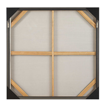 Walking The Line - Minimalist Canvas Art - Gray