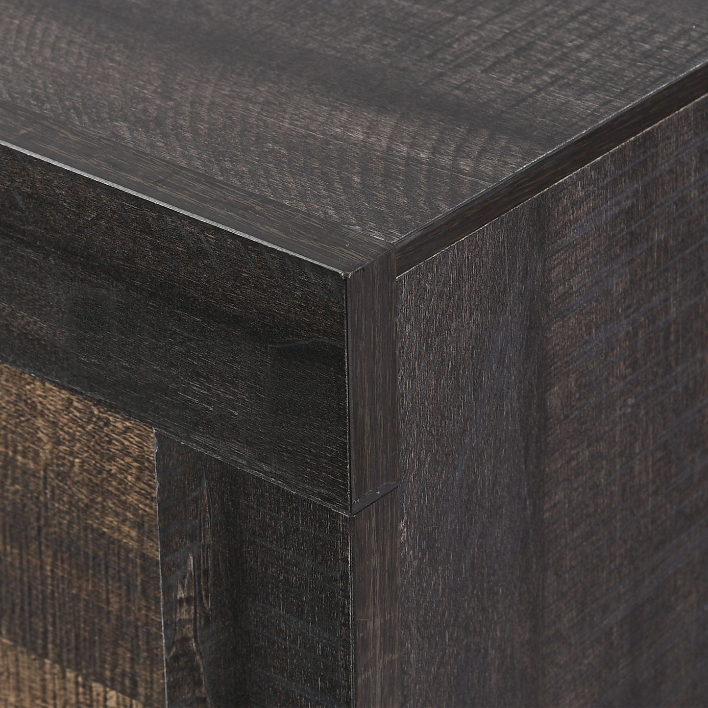 Harlington - 2-Drawer Nightstand - Dark Chocolate